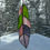 Thumbnail: Stained Glass Feather Suncatcher