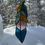 Thumbnail: Stained Glass Feather Suncatcher