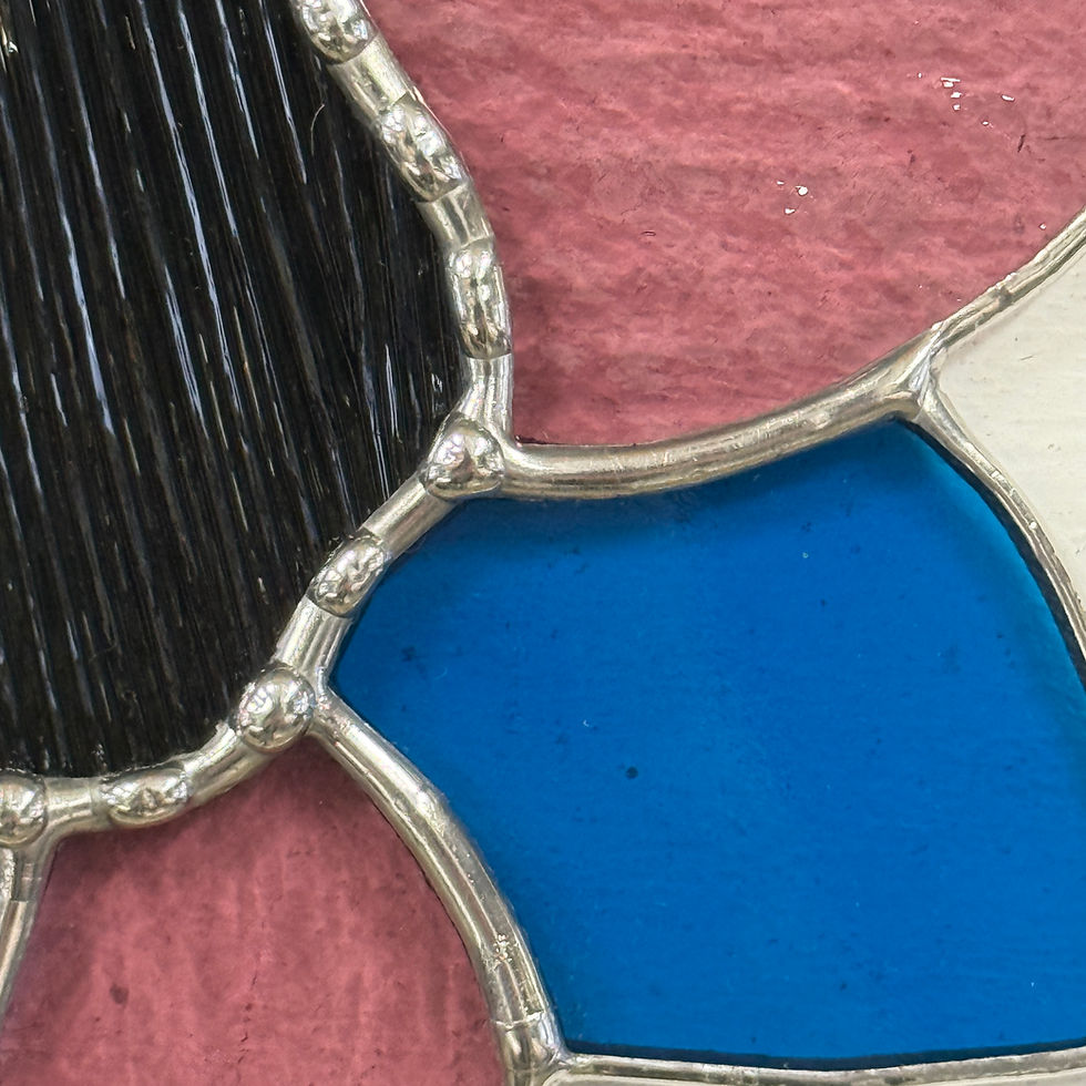 Thumbnail: Stained Glass Sunflower Suncatcher