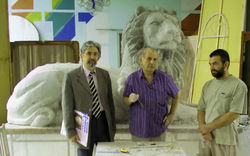 Творчески момент с Тео и Гоцак