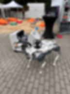 Robot and Drone in Box