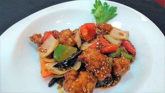 Camarones Sesame