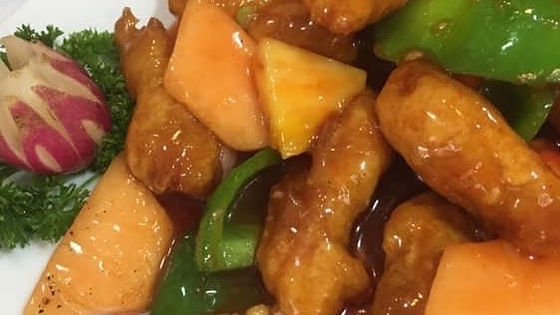 Pollo Agridulce 酸甜大燴