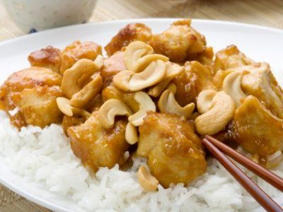 Arranged Food and Objects