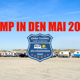 6. ERIBA TOURING Camp in den Mai 2026 in Sankt Peter-Ording: Rekordtreffen mit 25 Tourings aus ganz Deutschland und der Schweiz. Drei Tage Sonne satt, wenig Wind, 20 ERIBA TOURINGS am 1. Mai direkt am Strand in SPO und ganz viel Gemeinschaft, Nordsee-Feeling und ERIBA-Leidenschaft.