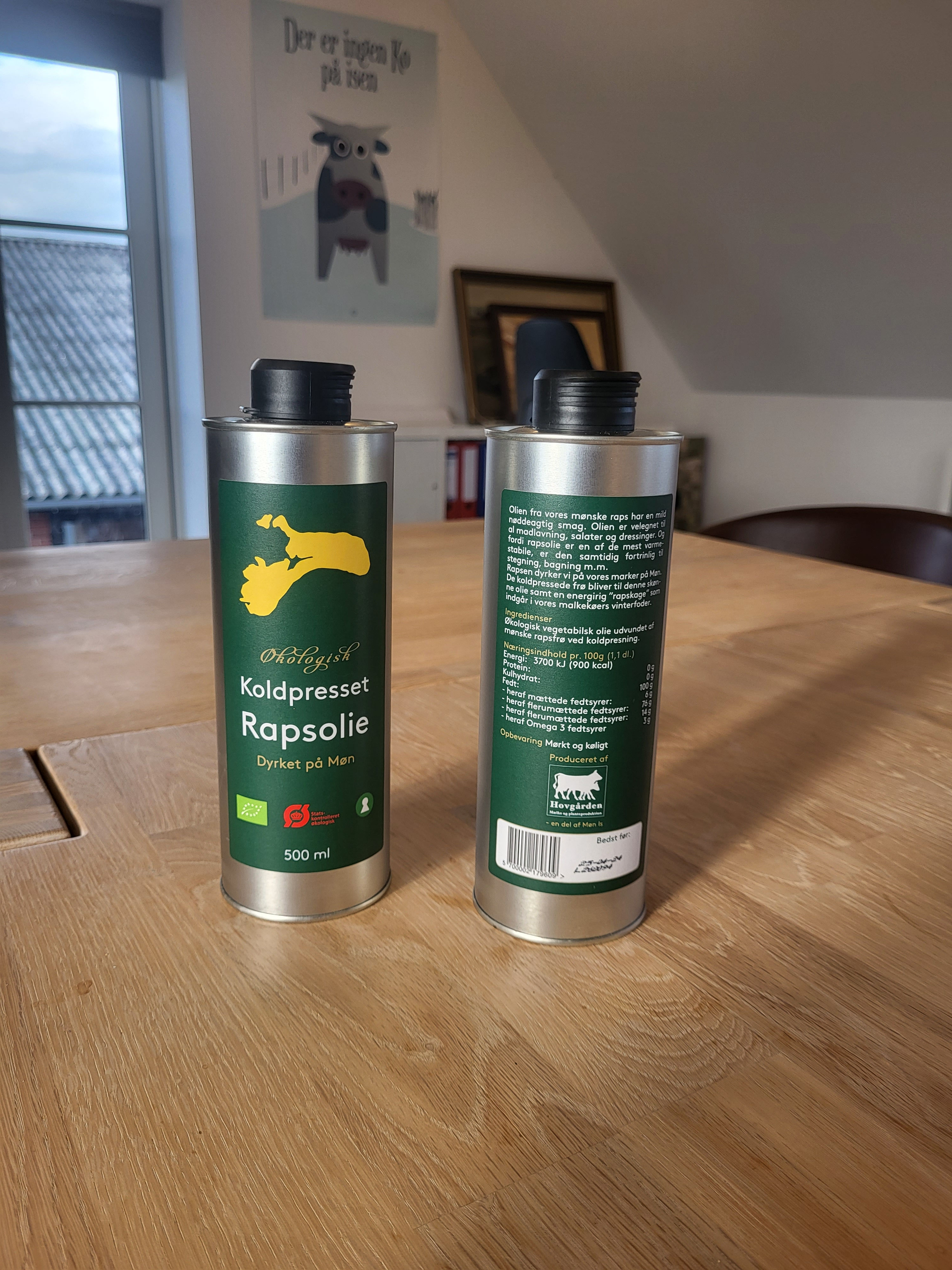 Økologisk Rapsolie i Tindåse