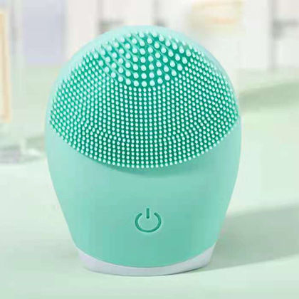 Thumbnail: Electric Silicone Facial Cleansing Massager