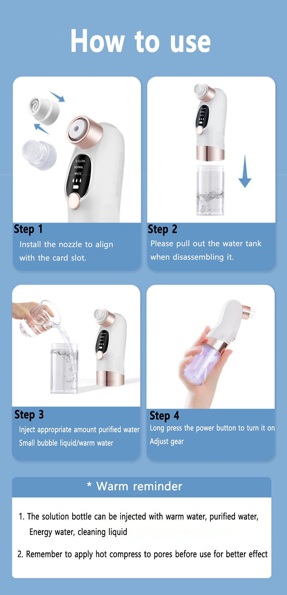 Thumbnail: Blackhead Vacuum Remover — Water Cycle Pore Cleanser