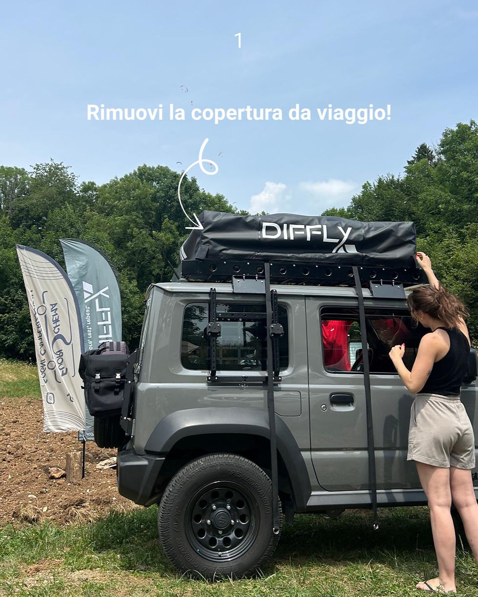 La tua camera con vista in poche semplici mosse