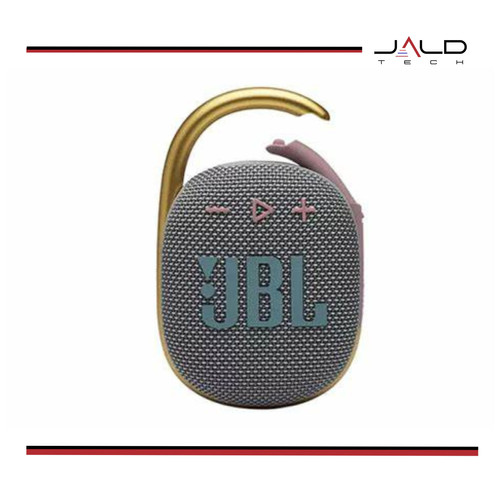 JBL Clip 4 Portable Bluetooth Speaker (Gray) | JALD TECH