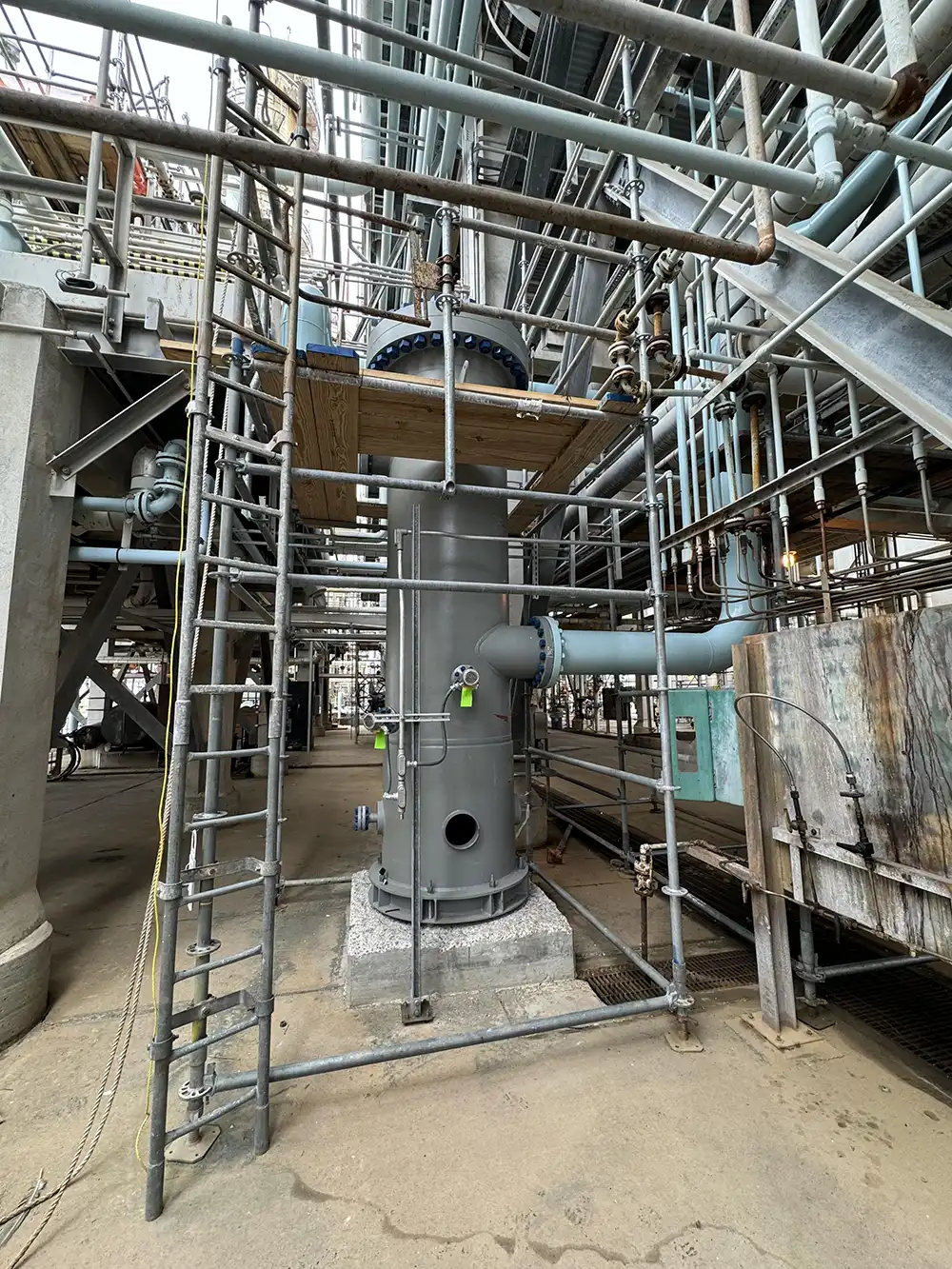 New Equipment at a Refinery