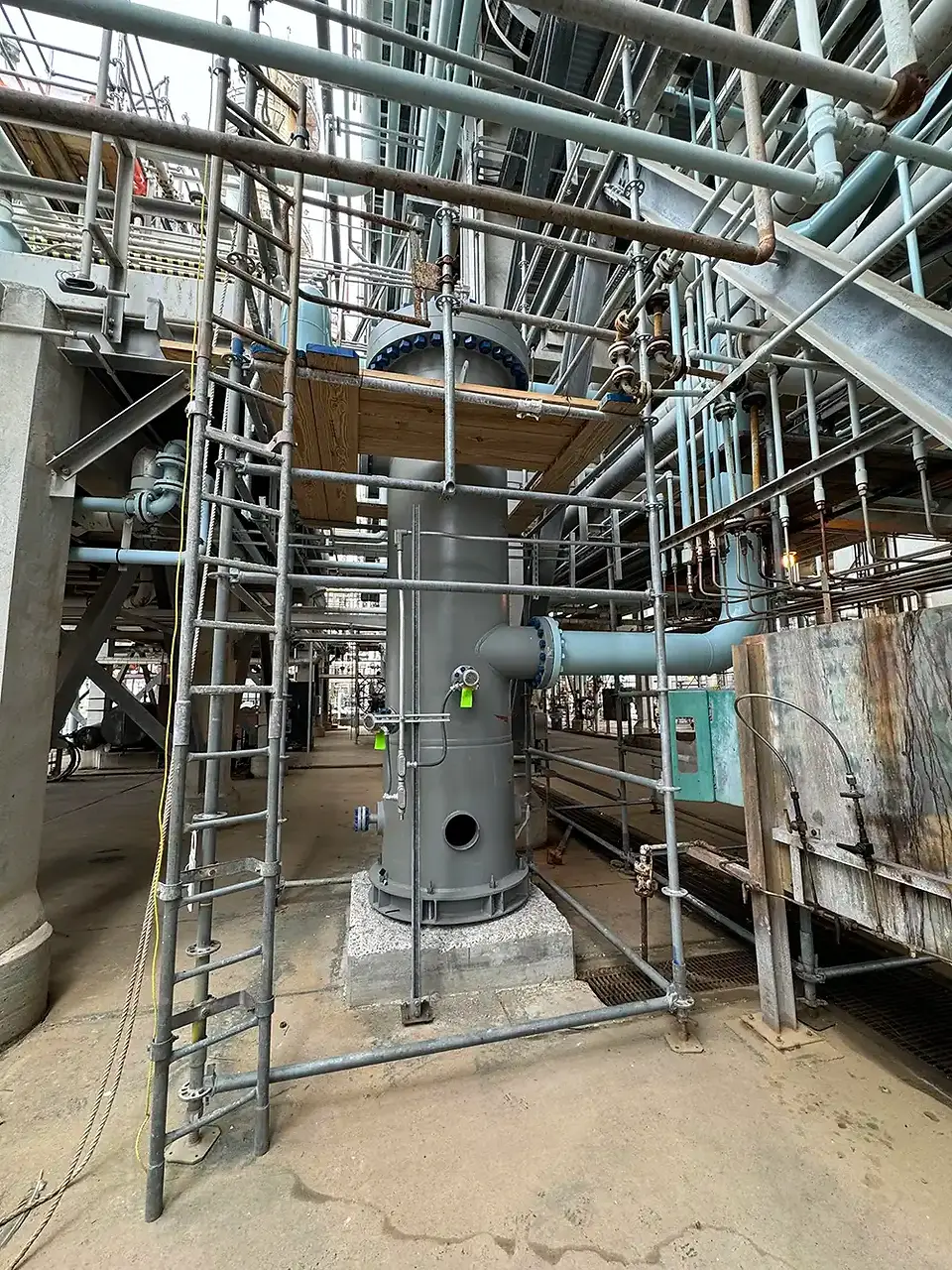 New Equipment at a Refinery