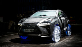 These Lexus rims redefine 'ice cold' because they're actually made of ice