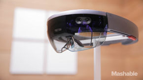 What playing Xbox One games and watching Netflix looks like on HoloLens