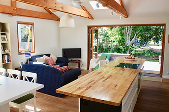 Kitchen and Living Tui Cottages