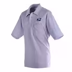 Women's USPS Postal Knit Polo Shirt