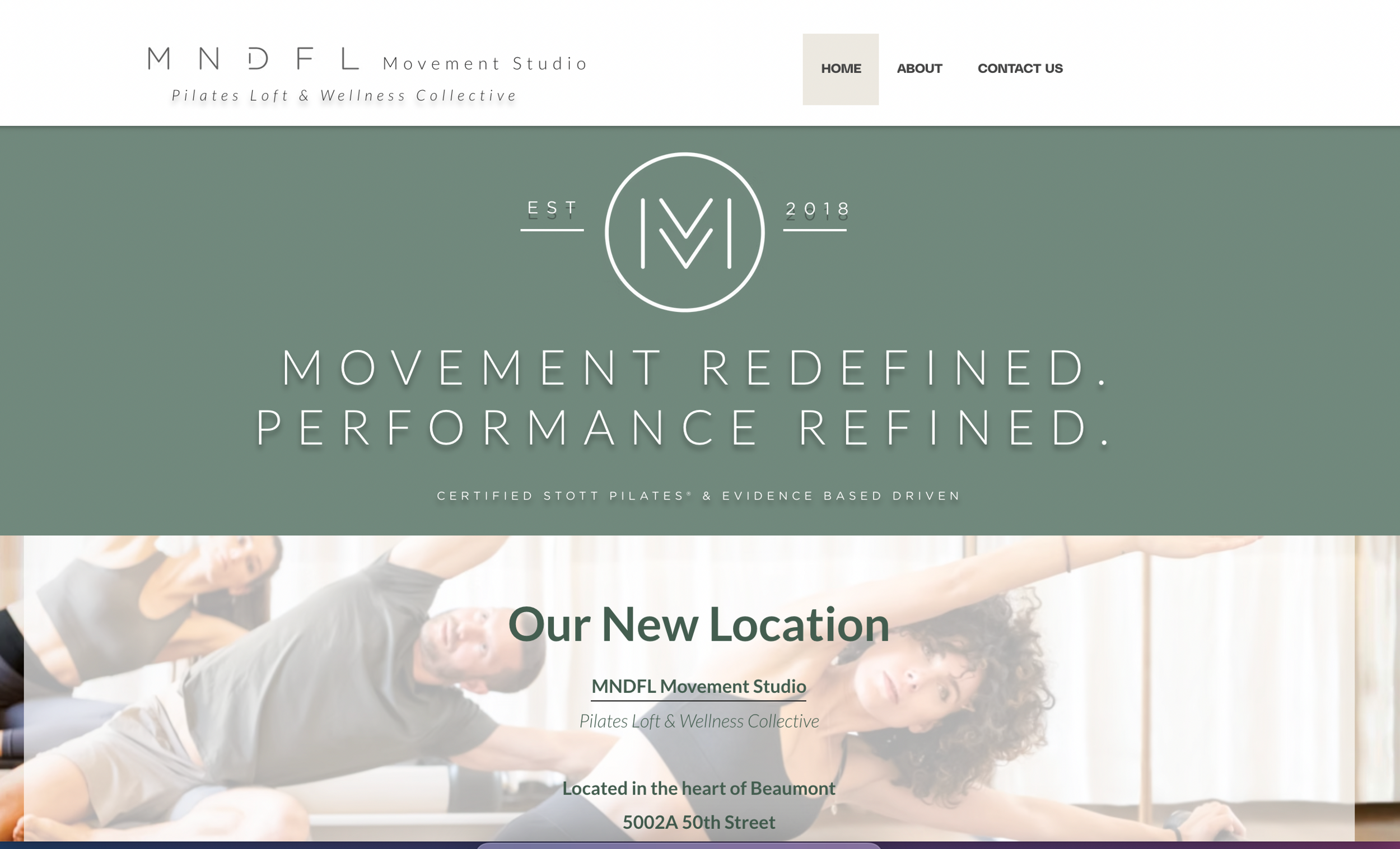 MNDFL Movement Studio Inc. logo