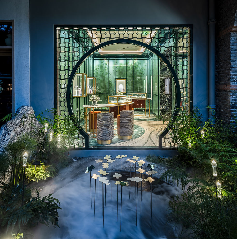 Boucheron's Shanghai flagship. (Boucheron)