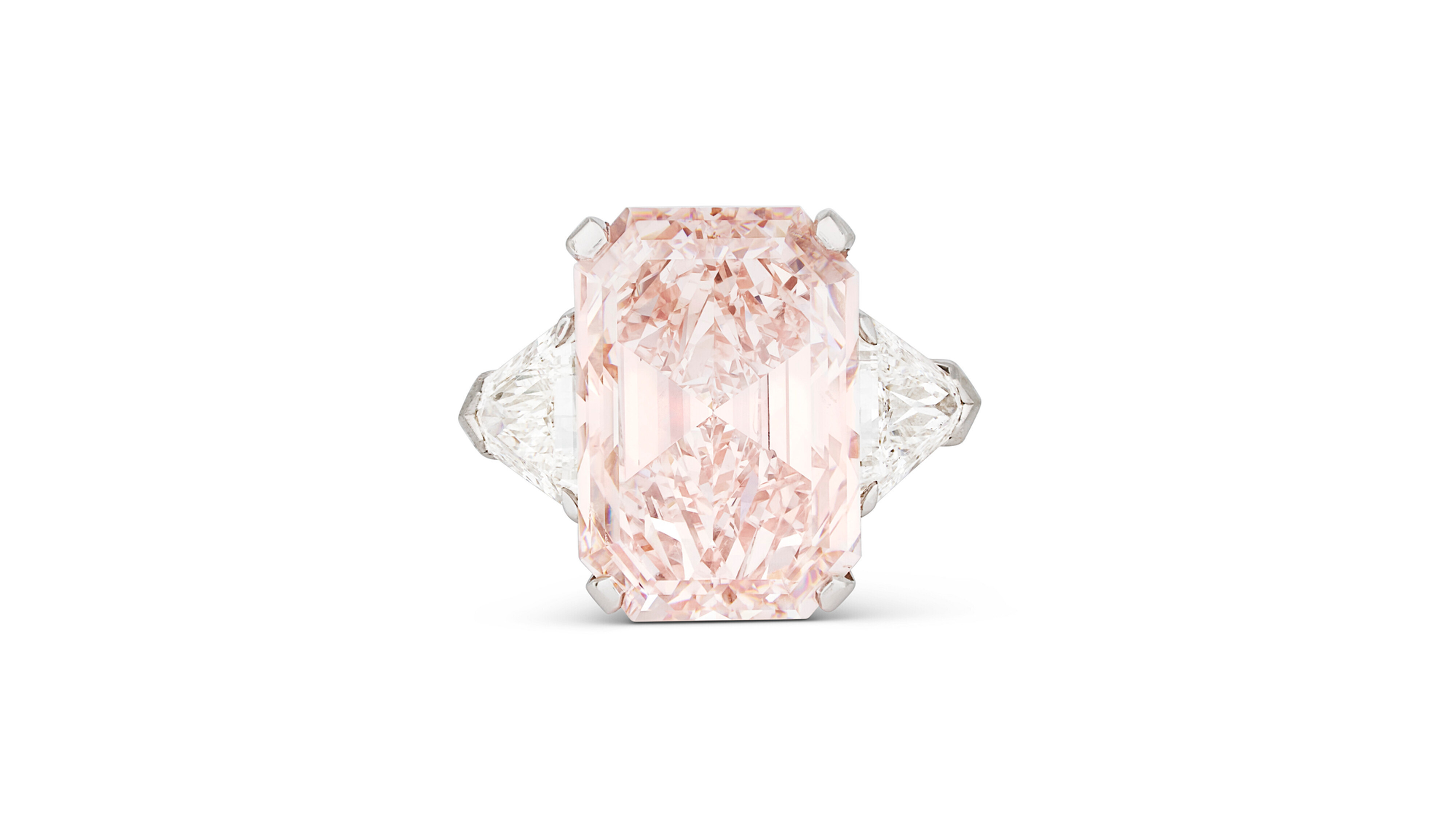 14.63-carat David Morris ring. (Christie's)