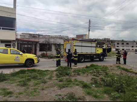 PRINCIPIO DE INCENDIO FUE REGISTRADO EN EL SECTOR DE LOS SHYRIS
