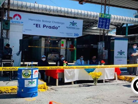 MERCADO EL PRADO CUENTA CON SEÑALÉTICA Y LAVAMANOS PORTÁTILES