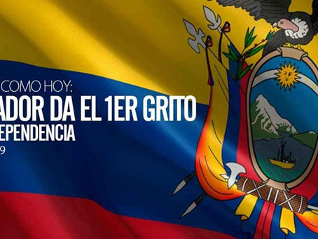 10 DE AGOSTO: PRIMER GRITO DE INDEPENDENCIA