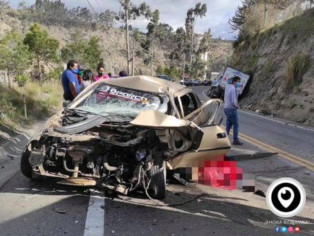 SINIESTRO DE TRÁNSITO SE REPORTÓ EN LA PANAMERICANA SUR