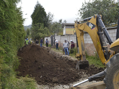 INICIARON LOS TRABAJOS DE ALCANTARILLADO SANITARIO EN EL BARRIO GUABULAG LA JOYA DE QUIMIAG