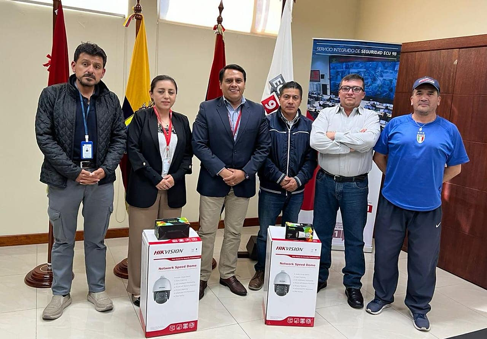 BARRIOS DE RIOBAMBA FORTALECEN SU SEGURIDAD CON LA IMPLEMENTACIÓN DE CÁMARAS DE VIDEOVIGILANCIA ENLAZADAS AL ECU 911