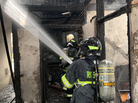 CUATRO INCENDIOS FUERON SOFOCADOS POR EL CUERPO DE BOMBEROS