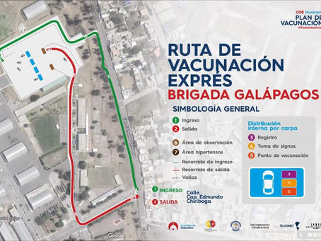 RIOBAMBA HABILITA PUNTO DE VACUNACIÓN MÓVIL