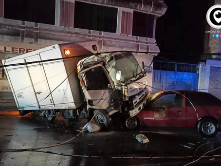 FUERTE ACCIDENTE DE TRÁNSITO SE REPORTÓ HACE POCOS MINUTOS EN RIOBAMBA