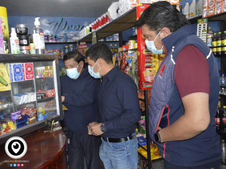 AUTORIDADES DE CONTROL INTENSIFICAN OPERATIVOS EN LOCALES COMERCIALES