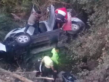 SEIS PERSONAS HERIDAS POR ACCIDENTE DE TRÁNSITO EN PENIPE