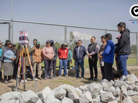MUNICIPIO REALIZA MEJORAS EN EL ESTADIO DE LA COMUNIDAD SAN JOSÉ DE GAUSHI