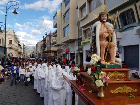 FE, ALEGRÍA Y DEVOCIÓN EN LA PROCESIÓN DEL SEÑOR DEL BUEN SUCESO