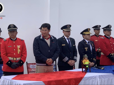 BOMBEROS RIOBAMBA INAUGURA NUEVA ESTACIÓN FORESTAL EN LA PARROQUIA LICÁN