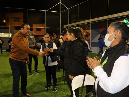 BARRIO “LA PRIMAVERA” CUENTA CON NUEVA ÁREA RECREATIVA