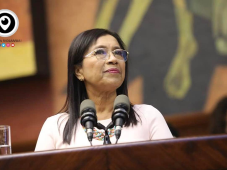 GUADALUPE LLORI FUE DESTITUIDA DE LA PRESIDENCIA DE LA ASAMBLEA