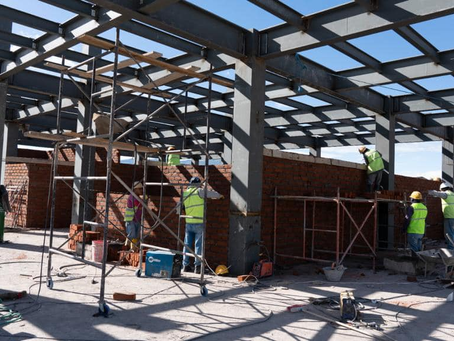 CENTRO DE INVESTIGACIÓN FORENSE CON EL 60% DE AVANCE DE LA CONSTRUCCIÓN