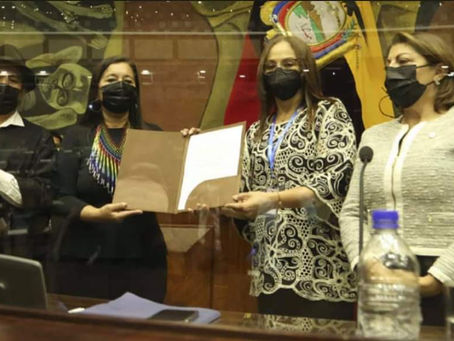GUADALUPE LLORI NUEVA PRESIDENTA DE LA ASAMBLEA NACIONAL