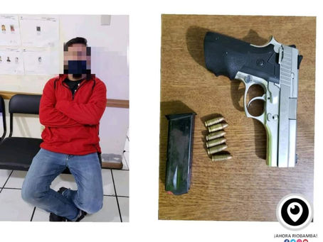 UNA PERSONA APREHENDIDA POR VIOLENCIA INTRAFAMILIAR Y AMENAZA