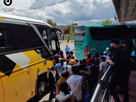 FIN DEL FERIADO Y EL FLUJO DE VIAJEROS INCREMENTA EN EL TERMINAL DE RIOBAMBA