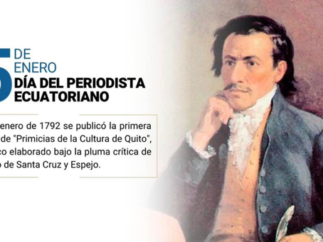 05 DE ENERO DÍA DEL PERIODISTA ECUATORIANO