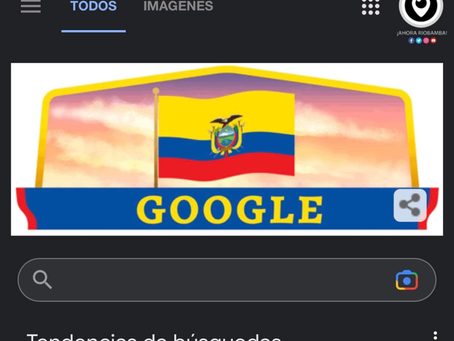 BUSCADOR DE GOOGLE CONMEMORA 213 AÑOS DEL PRIMER GRITO DE INDEPENDENCIA DE ECUADOR