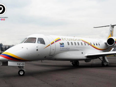 PRESIDENTE LASSO PONE A LA VENTA AVIÓN PRESIDENCIAL