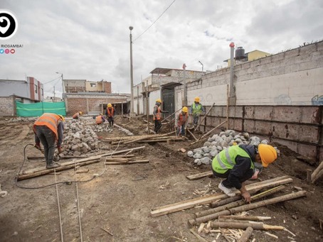 MUNICIPIO DE RIOBAMBA CONSTRUYE NUEVA ÁREA RECREATIVA PARA EN EL BARRIO SAN RAFAEL III