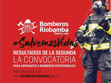 RESULTADOS DE LOS ASPIRANTES A BOMBEROS