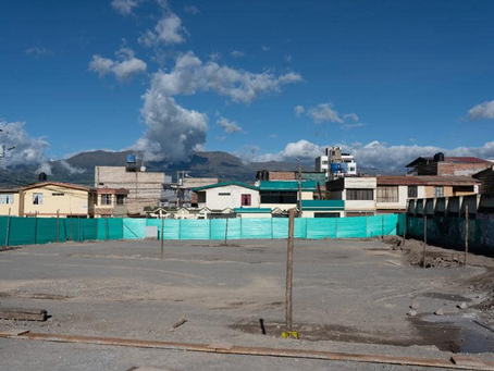 AVANZAN LOS TRABAJOS DE LA REHABILITACIÓN DEL PARQUE EN EL BARRIO LOS PINOS