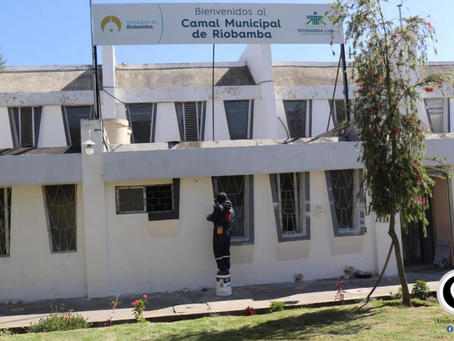 MUNICIPIO DE RIOBAMBA REALIZA MANTENIMIENTO DEL CAMAL MUNICIPAL